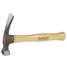 Goldblatt - G06993 GOLDBLATT Brick Hammer, 20 Oz Bricklayers Masonry Hammer, 12-Inch Hickory Wood Handle