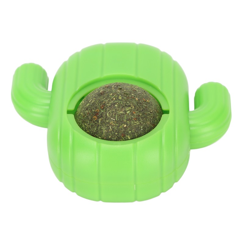 Wall Catnip Toy Teeth Cleaning Dustproof Adhesive Interactive Cat Chewing