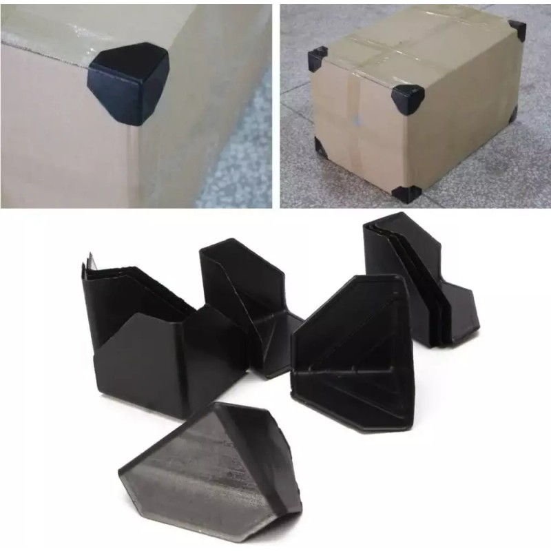 상자 배송을 위한 모서리 보호대 플라스틱 포장 가장자리 50개 Plastic