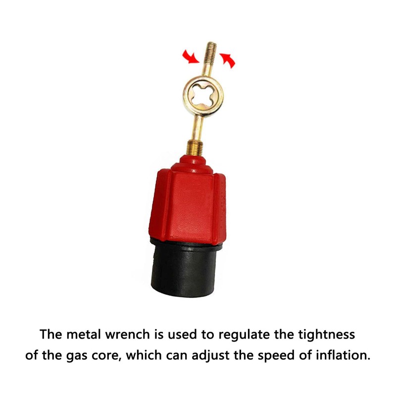 PeSandy SUP Pump Adaptor Air Valve Converter, 7MM Inlet Opening