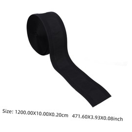 TEHAUX 1pc Sleeve Floor Strip Open-Ended Design for Cord and Organization Upgraded Carpet Wire Cover Prevents Trip Hazards and Keeps Cables Secure