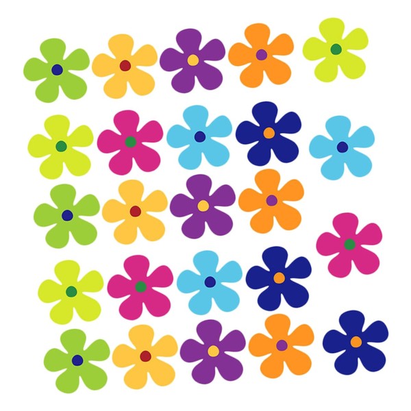 Kisangel 24Pcs Magnetic Flower Stickers for Car Fridge Cute DIY