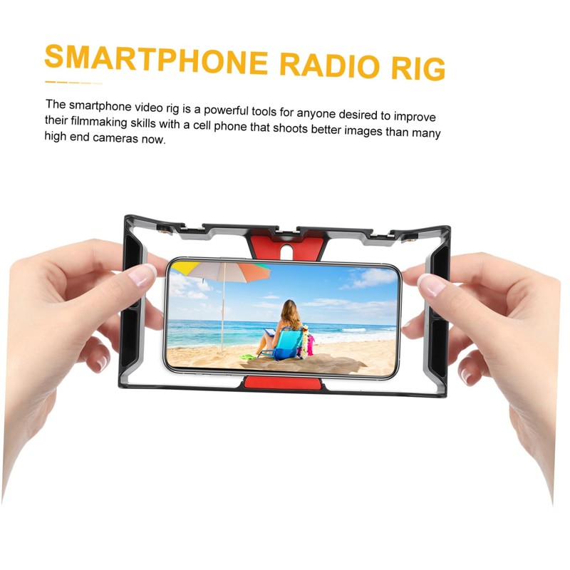 CHILDWEET Smartphone Video Rig Retractable Design Handheld Stabilizer for Filming