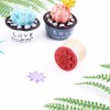 CCINEE Reward Stamp Snowflake Stamp Snowflake Stamp Snowflower Wooden New