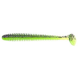Keitech Swing Impact 4 Inch Purple Chartreuse (BA Edition)
