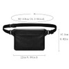 Waterproof Pouch Bag,2 Pcs Waterproof Pouch Bag with Adjustable Waist