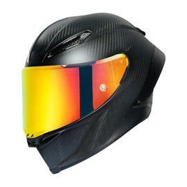 VCOROS PISTA GP RR Shield Replacement-Pista Helmet Shield Motorcycle Face Visor for CORSA-R/Pista GPR/Pista GPRR/RACE 3 (Chrome Red)