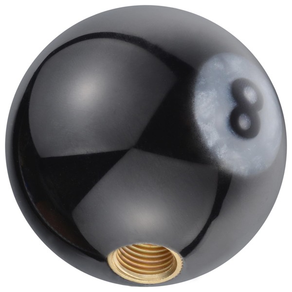 Padaodao Resin Gear Knob Billiard Number 8 Shift Knobs Lever
