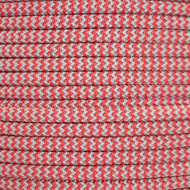 Marlow Solid Braid Utility Rope for Outdoor, Tie Downs and Leisure Marine (8mm x 50ft, Red)