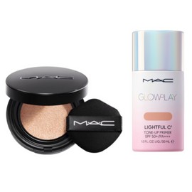 MAC Rose Tone Up Base Rosy Apricot + Long Wear Cushion N18 BNS / 맥 로즈 톤업 베이스 로지애프리콧 + 롱웨어 쿠션 N18 BNS