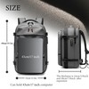 JEUXDOS Vacuum Backpack for Travel, 60L Expandable Vacuum Compression Bag