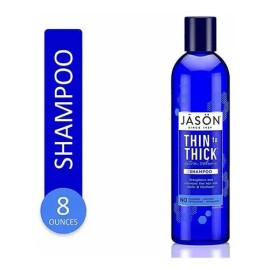 Jason Thin-a-gruesa Extra Volume Shampoo, De 8 Onzas Botella                                                                                          