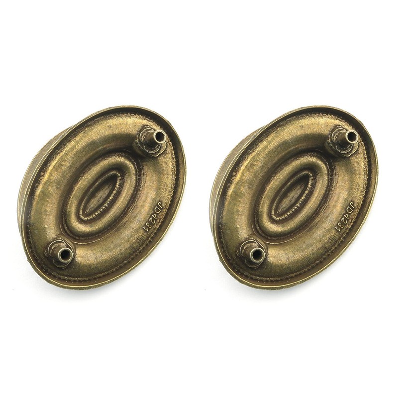 HJGarden 2PCS Antique Cabinet Handle, Retro Distressed Drawer Pull, Drop