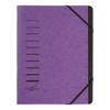 Pagna 40059-10 Folder with 12 Compartments Aubergine