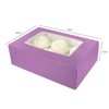 Baked with Love 650210 6/12 Cupcake Box, Twin Pack, Pink