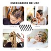 12 Piezas Pinzas Pelo Peluqueria