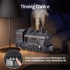 Humidifiers for Bedroom, Cool Quiet Steam Train Looking Mist Air