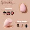 8kit De Esponja Para Maquillaje Con Brochas Kabuki Para Base