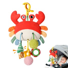 Regerly Baby Pram Toy, 1 Piece Baby Pram Toy, Pram Toy for Babies, Newborns, Car Seat Toy, Hanging Plush Toys for Car Seat, Baby Bed, Pram