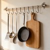 Funnacle 20" Kitchen Utensil Rack with 8 Sliding Hooks, 304