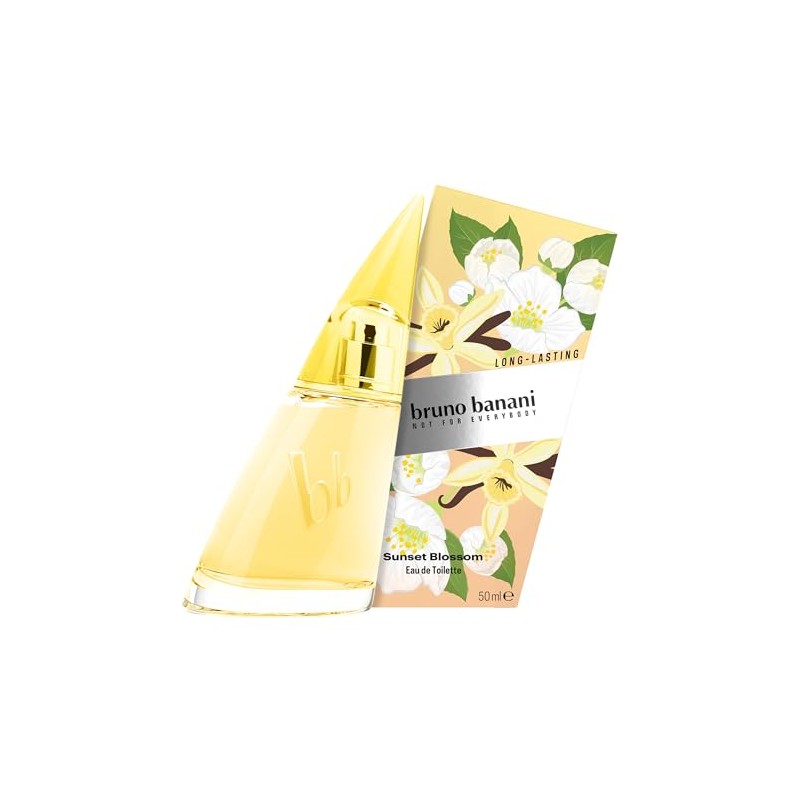 bruno banani, Sunset Blossom Eau de Toilette für Frauen, sinnlich-feminines