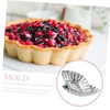 ULTECHNOVO 20Pcs Nonstick Egg Tart Molds Stainless Steel Cupcake Muffin