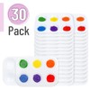 Mr. Pen- Plastic Paint Palette, 30 Pack, 6 Wells, White