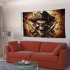 Pirate Flag – Jolly Roger Crossed Swords with Pirate Map