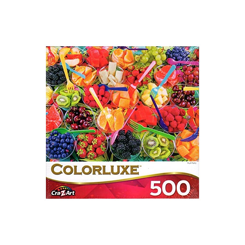Colorluxe 500 Piece Puzzle - Fruit Party