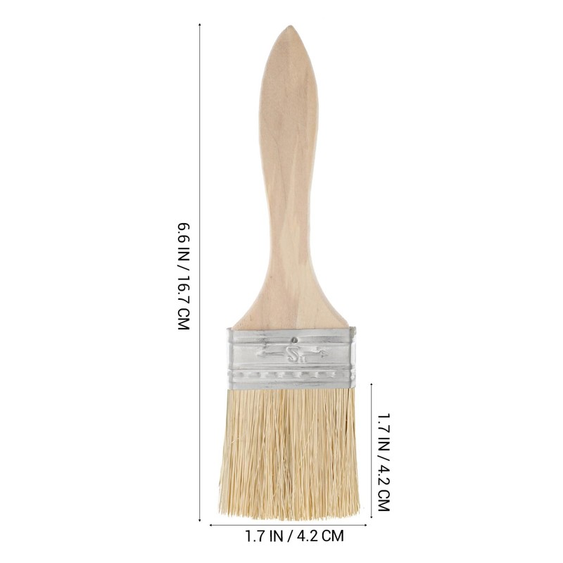 NUOLUX Paint Brushes Paint Brushes 10pcs Wooden Handle Paint Brush
