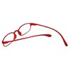 Calabria Reading Glasses - 718 Flexie in Red (+1.25)