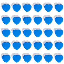 ZDZBLX 30 Pcs Fridge Magnets - Strong, Small, Heavy Duty, Mini Cute Magnets for Fridge, Whiteboard, Office, Classroom (Blue)