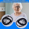 2pcs Eye Shield, Plastic Breathable Clear Eye Patches with Adjustable
