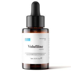 Volufiline Serum, Pure Volufiline Oil for face, breast, butt, under eyes, Skin Elasticity, 100% Genuine, France Sederma, Cosmetic Ingredient booster korean volifiline glass bottle, 0.5 fl. oz. / 15 ml
