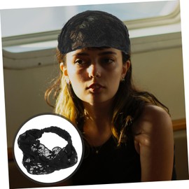 TOVINANNA Leaf Pattern Wide Headband Scarf for Women Elastic Hair Bandana Fashion Hair Accessory for Outdoor Activities Comfortable and Stylish