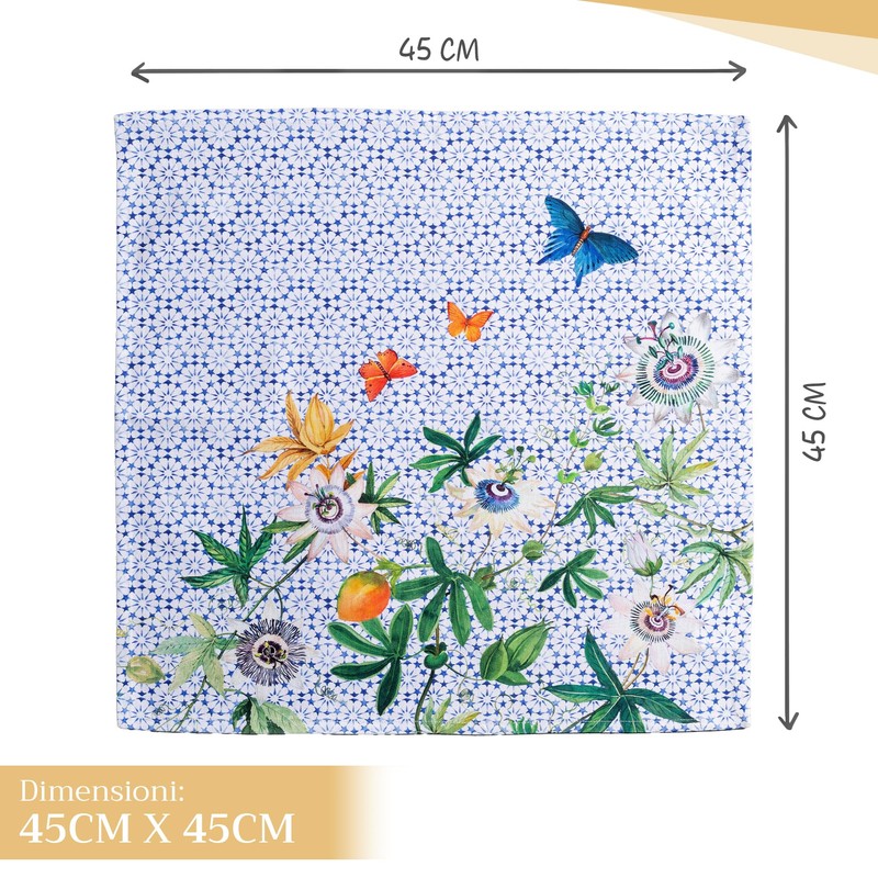 Maison d' Hermine Cloth Napkin 100% Cotton Set of 4