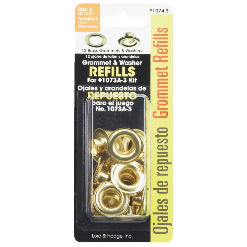 Lord & Hodge 1074-3 Grommet Refill #3