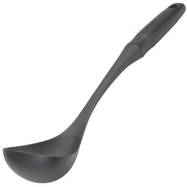 GoodCook Touch Heat-Safe Serving and Cooking Nylon Ladle, Black