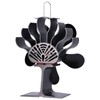 Stove Fan Single Head 5 Blade Wood Burning Fireplace Fan