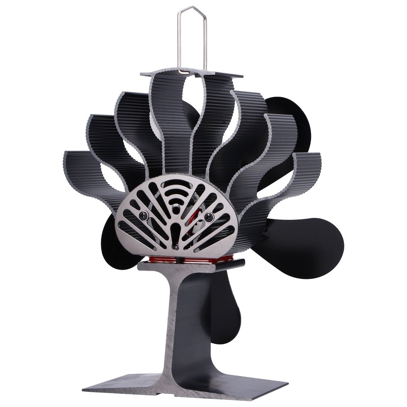 Stove Fan Single Head 5 Blade Wood Burning Fireplace Fan