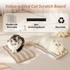 Cat Scratch Pad,2 pcs Large Cat Scratcher Cardboard with Premium