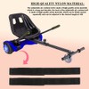10 Pcs Hoverboard Kart Straps,Hoverboard Straps for Kart,Hoverboard Seat Attachment