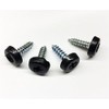 Cherished Registration Number Plate Fixing 4 Black Oversized Screws Replacement