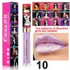 RoseFlower 11 Colours Glitter Lipstick, Glitter Liquid Lipsticks Set, Metallic