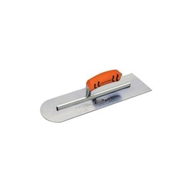 Kraft Tool CF287PF Round End-Square Back Cement Trowel with ProForm Handle, 20 x 4-Inch
