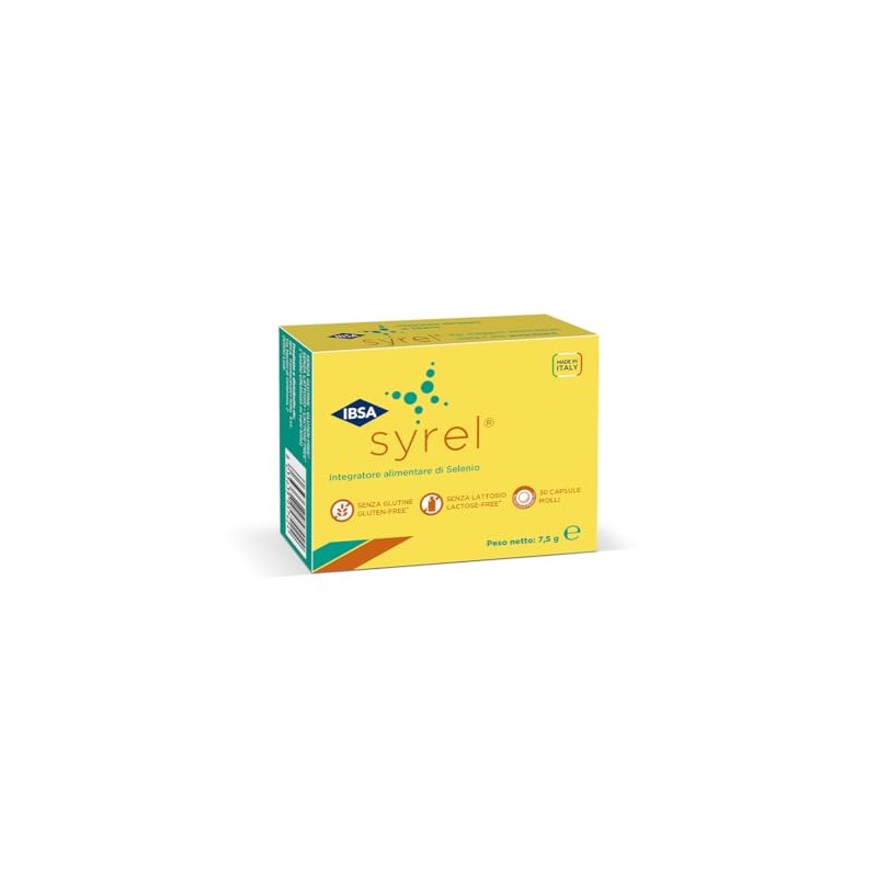 Syrel | 30 capsule molli | Integratore alimentare a base