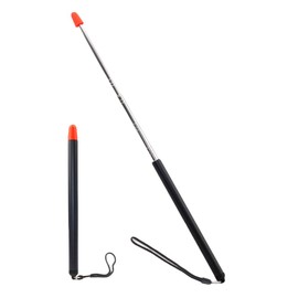 Indicator Stick, Telescopic, Long Pointer, Hand Pointer, Presentation, Easy to Grip, Prop, Seminar, Meeting, Training, Class, 47.2 inches (120 cm)