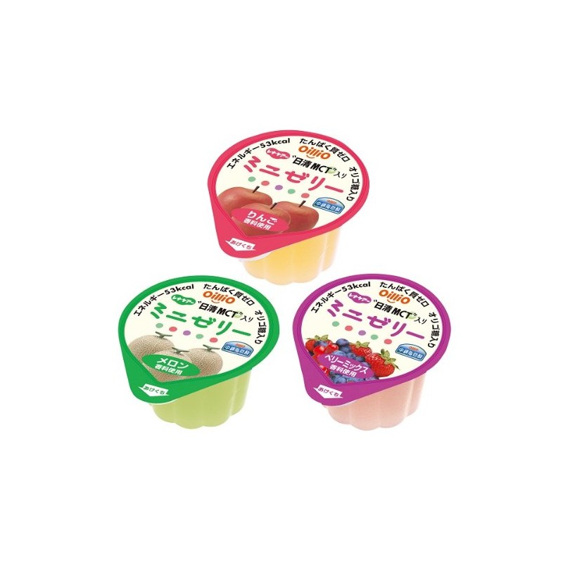 レナケアー 日清MCT入り ミニゼリー ミックスグリーン 25g×30個