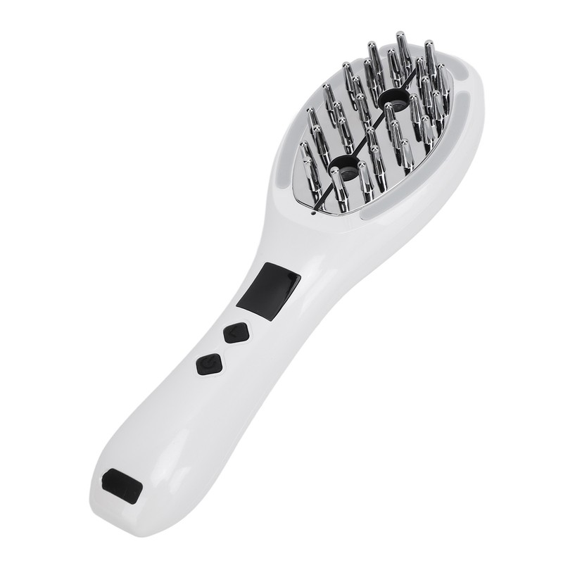 Electric Scalp Massage Brush Red Lighting Ultrasound Atomization Scalp Applicator