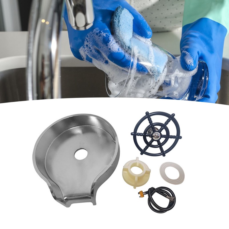 High Pressure Cup Washers Stainless Steel Automatic Sink Cup Rinser